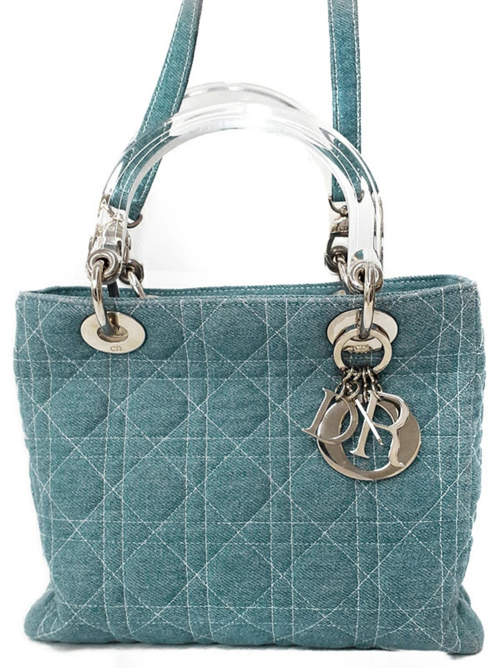 Christian Dior Cannage Quilted Lady Dior 2way bag